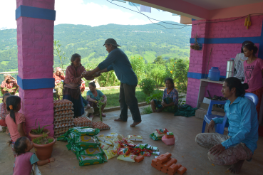 Disabled and Poorest People Food & Cloths
